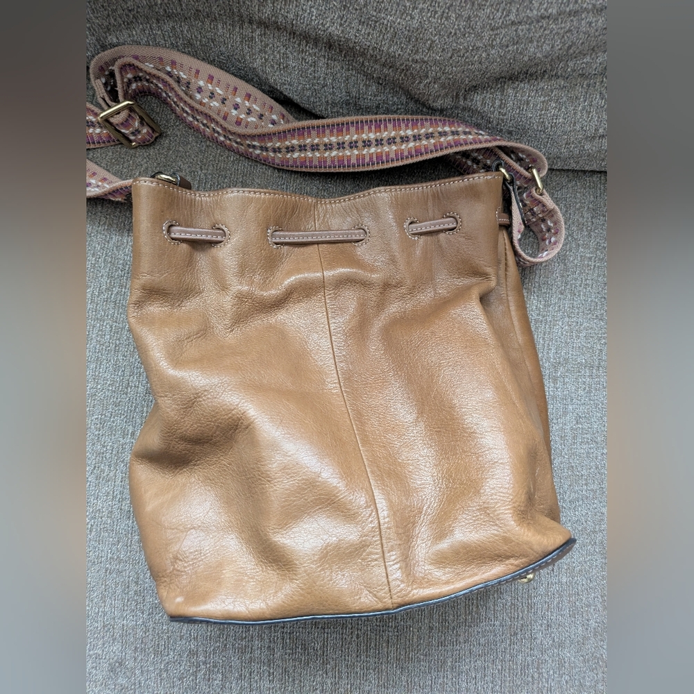 Tignanello Leather Bucket Bag - Picture 3 of 5